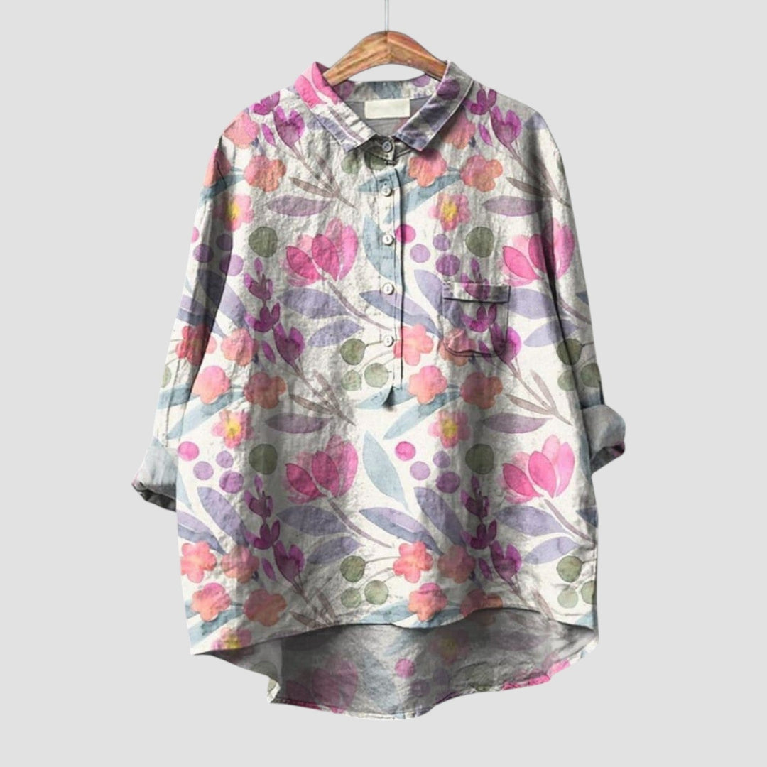 LINDA™ | Chemisier Coupe Flatteuse