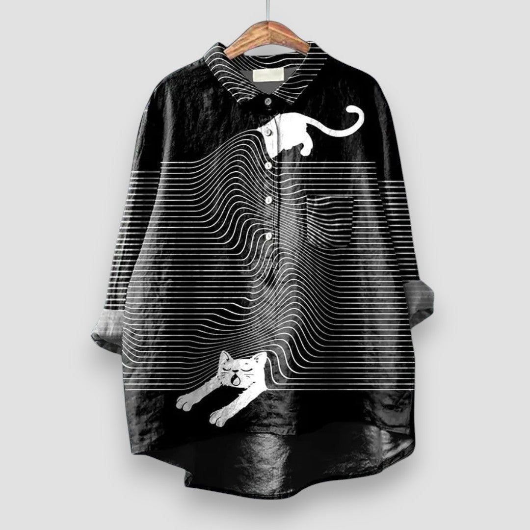 FIORELLA™ | Chemisier Coupe Flatteuse