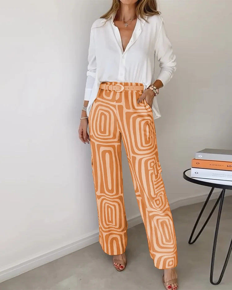 Olivia | Ensemble Deux Pièces Élégant (Cadeau : Ceinture GRATUITE)