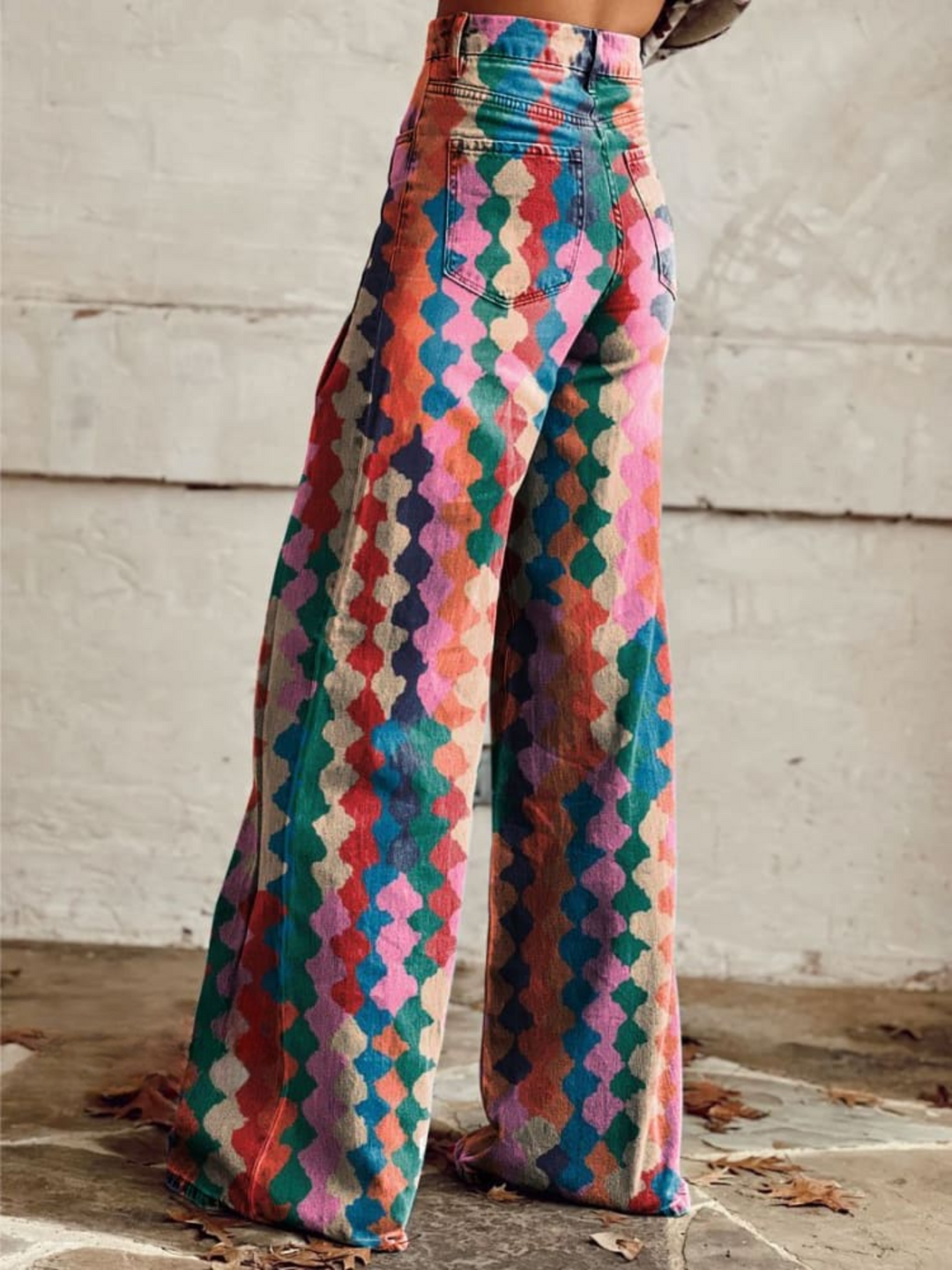 AMÉLIE™ | Pantalon Bohème Rétro Vintage