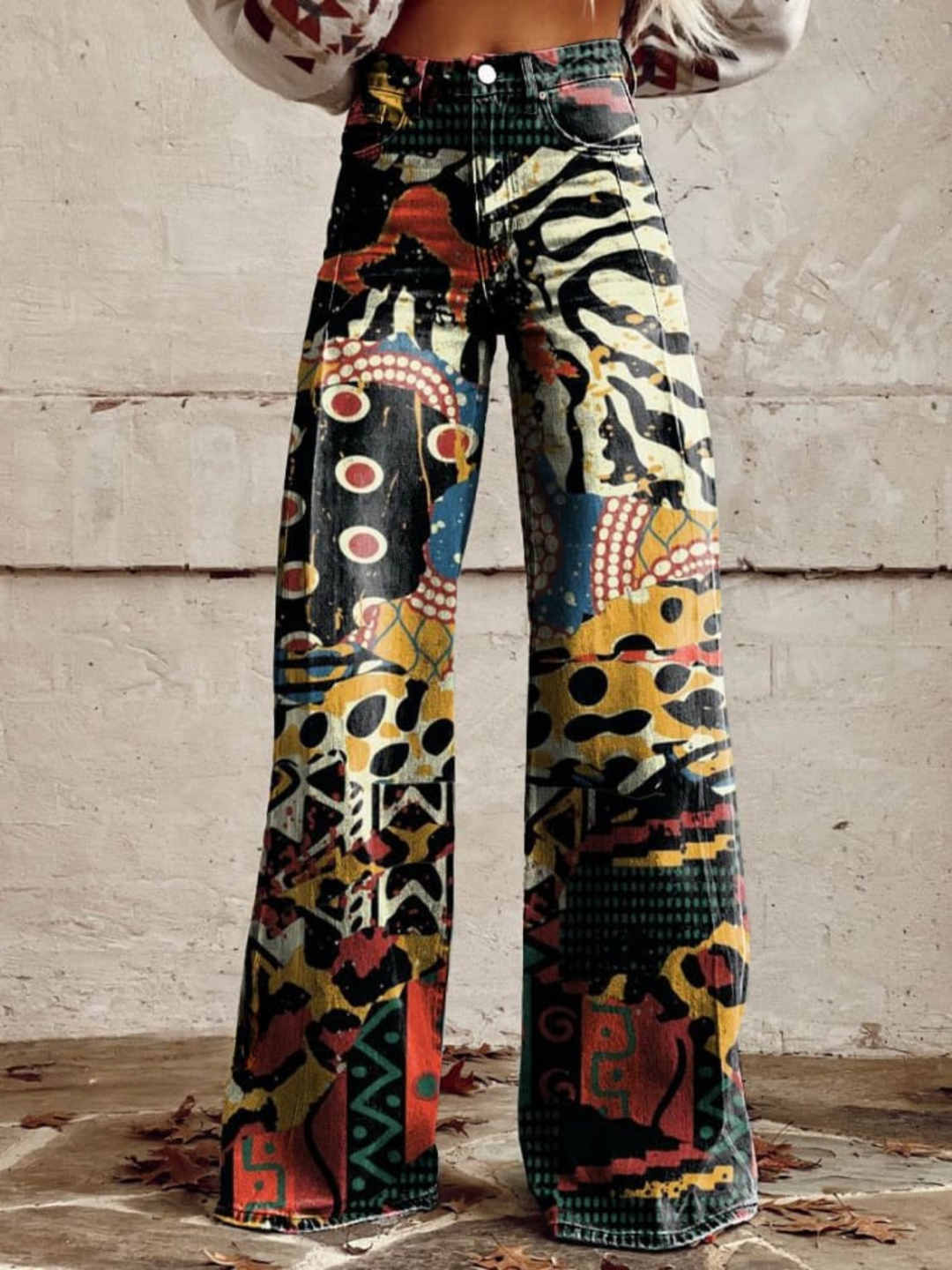 Leona | Pantalon Déclaration d’Art Tribal