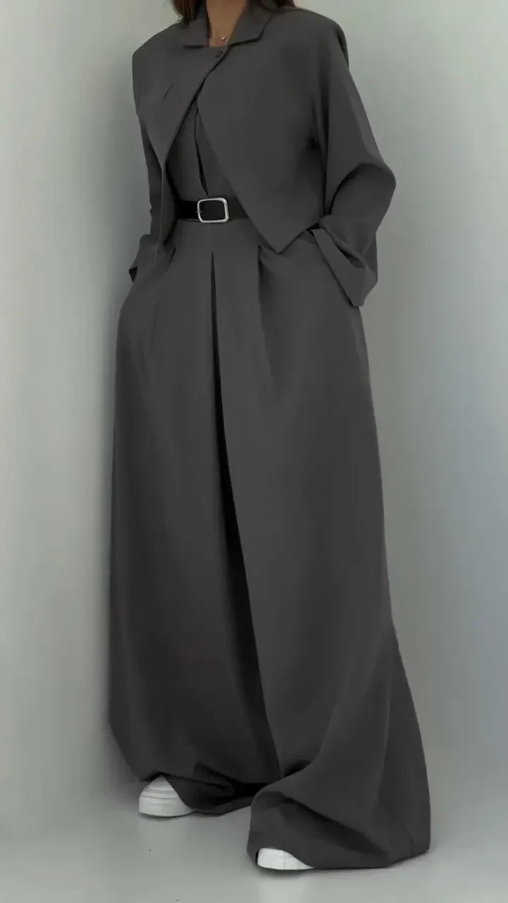 Eclat™ -Ensemble Femme Bustier + Veste – Style Élégant & Tendance