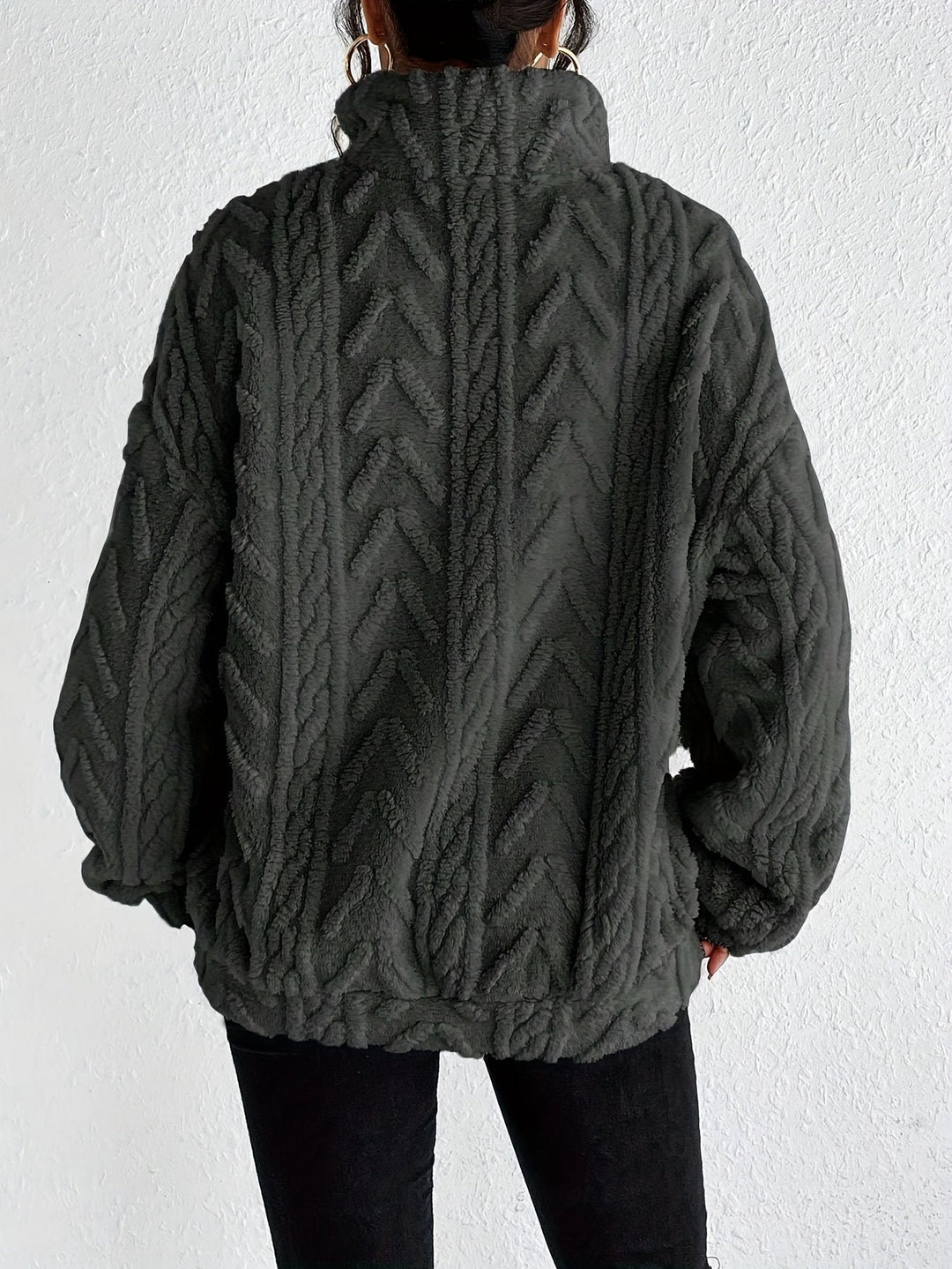 Millie™ | Pull Tricot Demi-Zip
