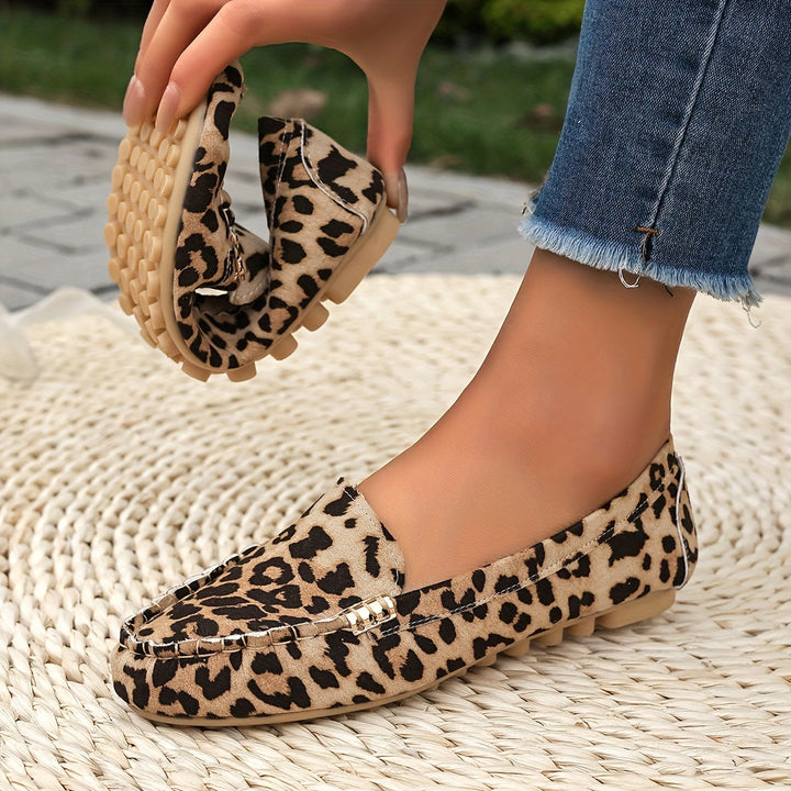 Jaya™ | Mocassins Léopard Ultra Souples