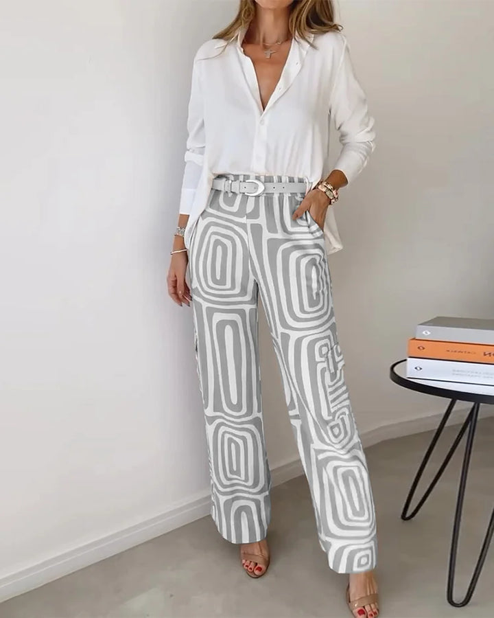 Olivia | Ensemble Deux Pièces Élégant (Cadeau : Ceinture GRATUITE)