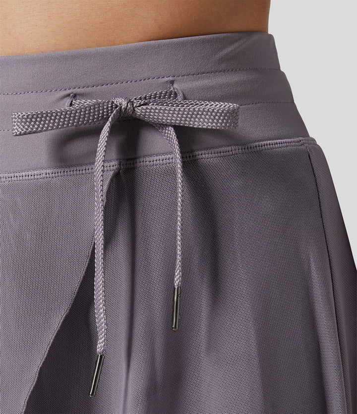Livan | Jupe 2-en-1 taille haute