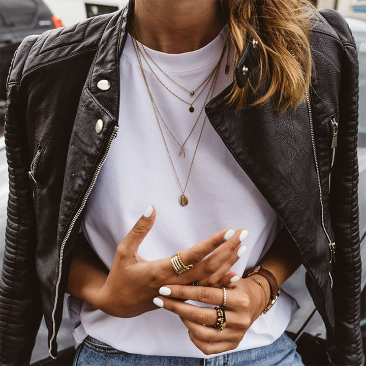 Santana | Veste En Cuir Véritable