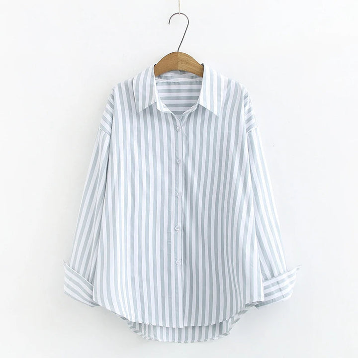 Carla™ | Blouse Rayée Chic