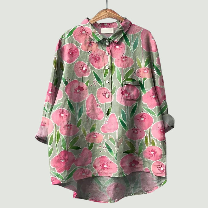 Elodie™ | Chemisier Fleuri.
