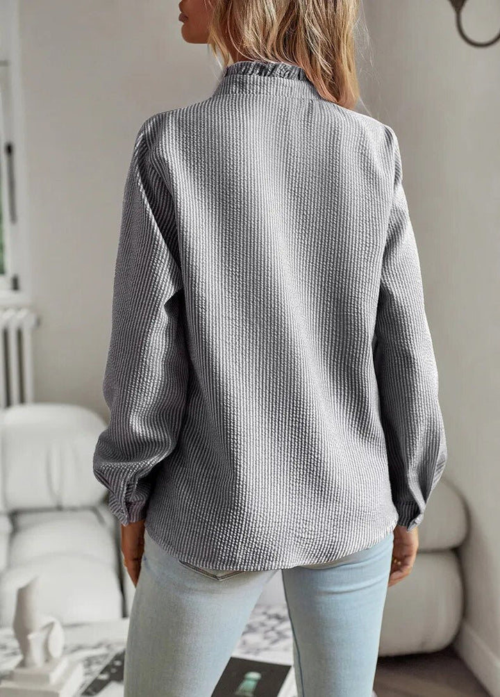 Aurora™ | Chemise à Volants Manches Longues