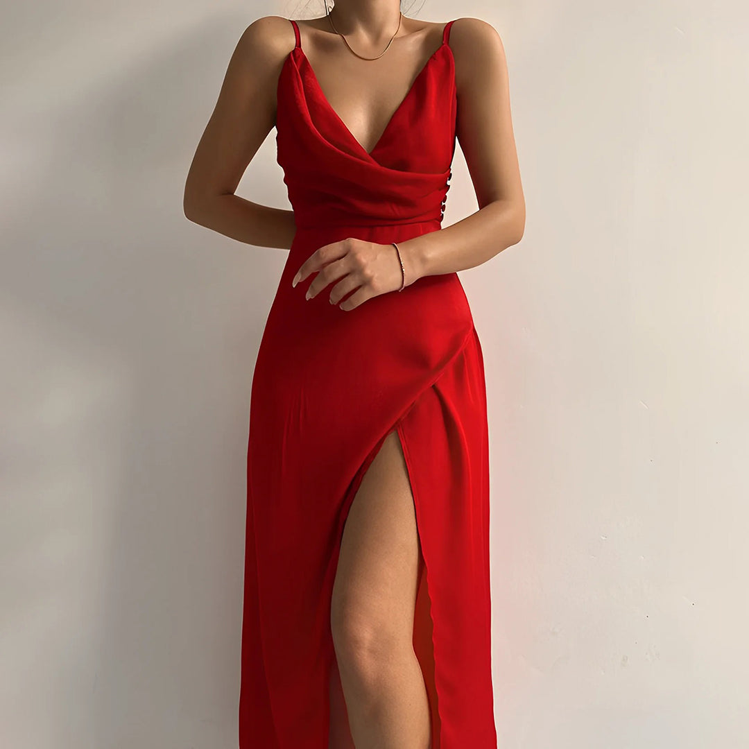 Osvira | Robe Élégante Sans Bretelles