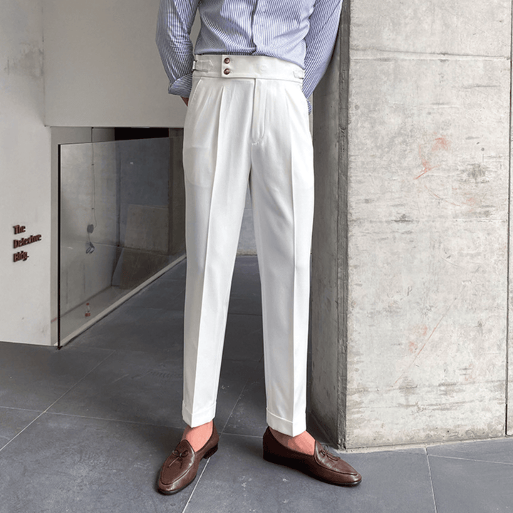 Edward - Pantalons Taille Haute Élégants