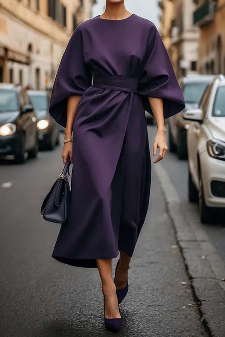 Keira - Robe à manches bouffantes