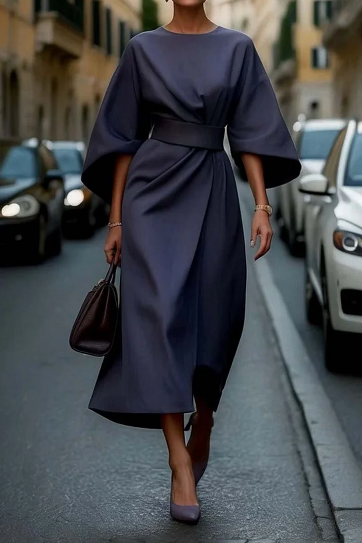 Keira - Robe à manches bouffantes