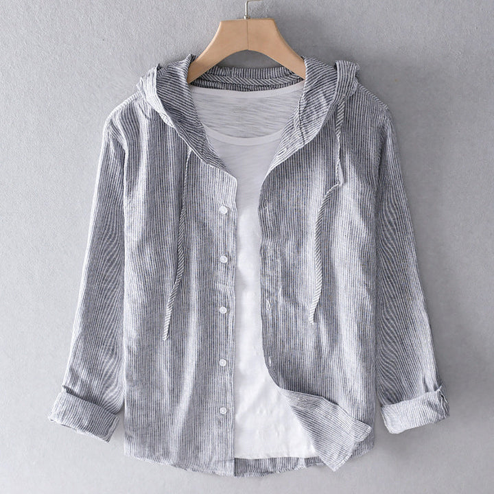 Elena | Chemise à capuche légère