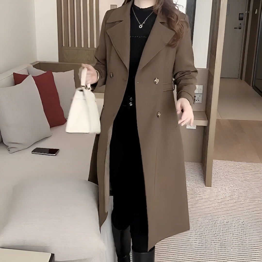 Bérengère™ | Trench-coat matelassé