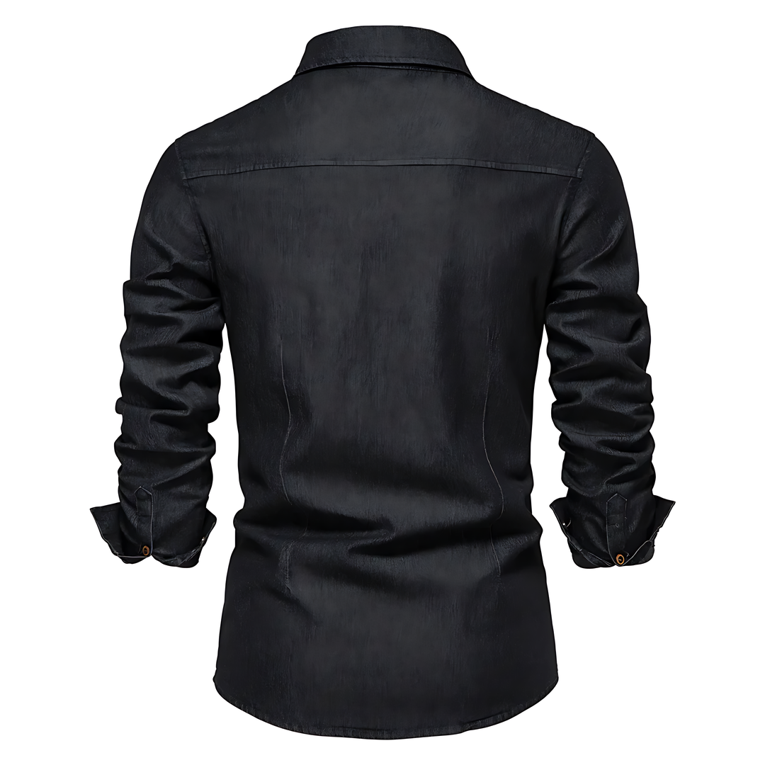 Avantea - Chemise Denim Élégante
