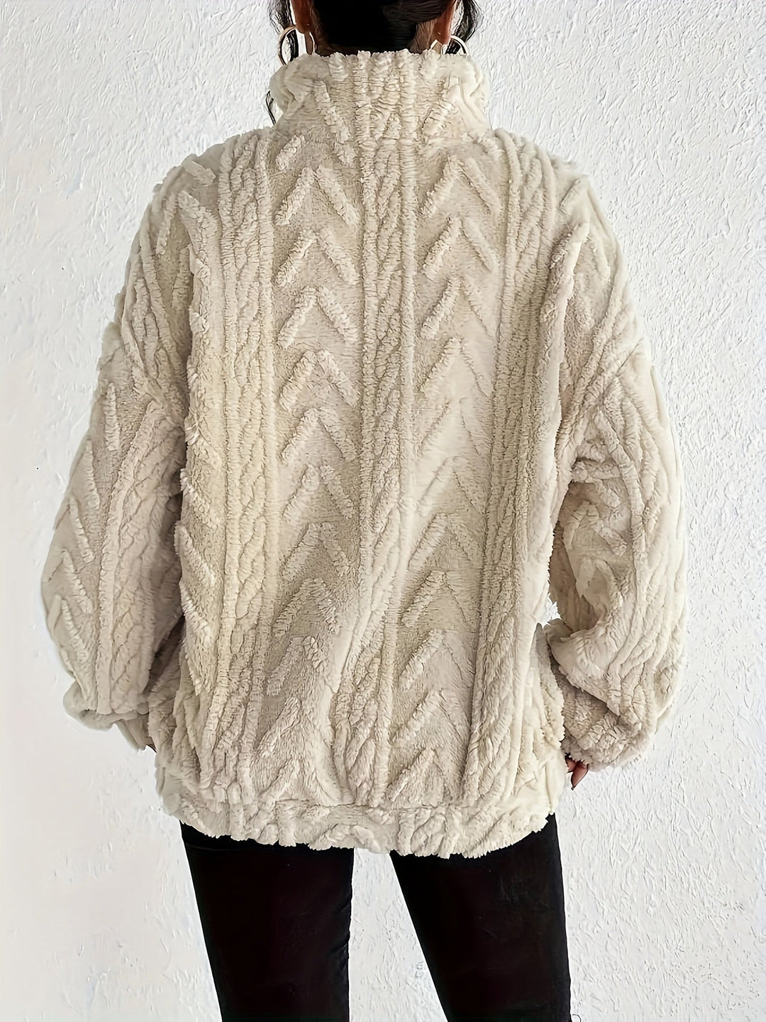 Millie™ | Pull Tricot Demi-Zip