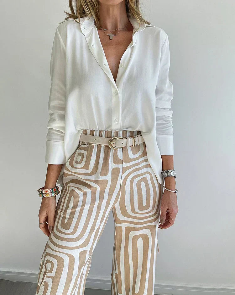 Olivia | Ensemble Deux Pièces Élégant (Cadeau : Ceinture GRATUITE)