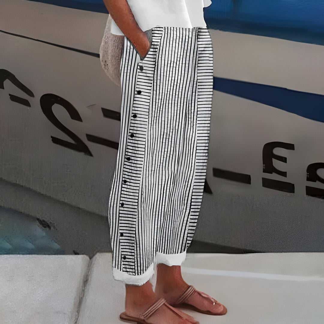 Marie - Pantalon en Lin Léger