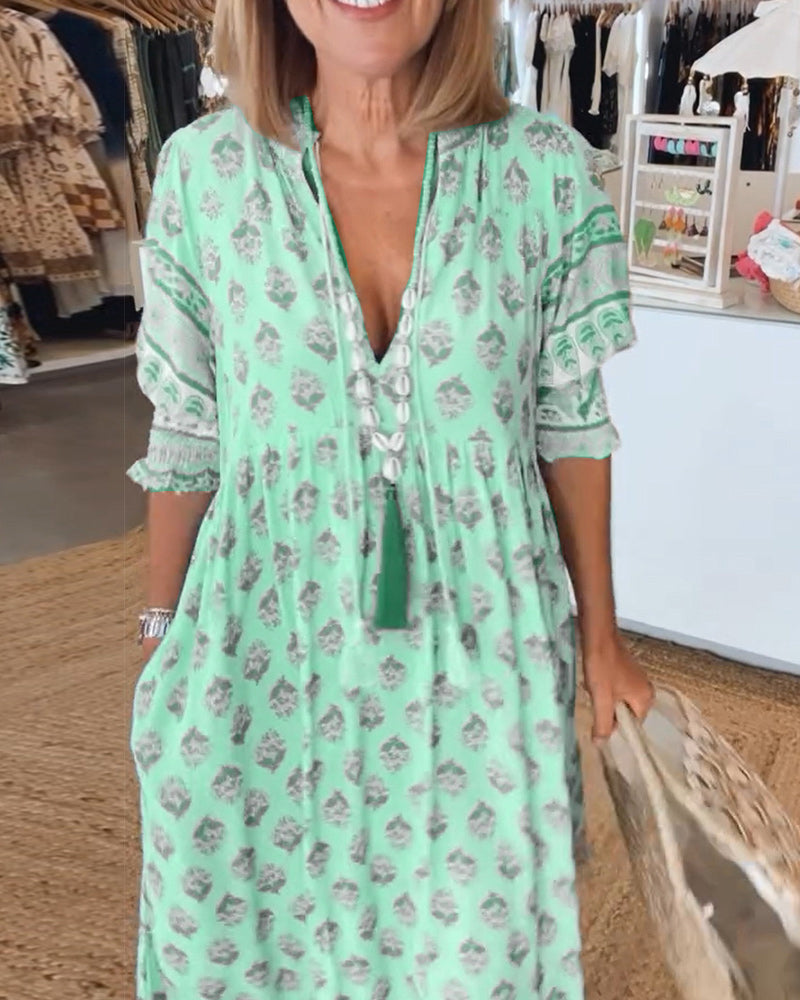 Zandoria – Robe de Printemps Éclatante