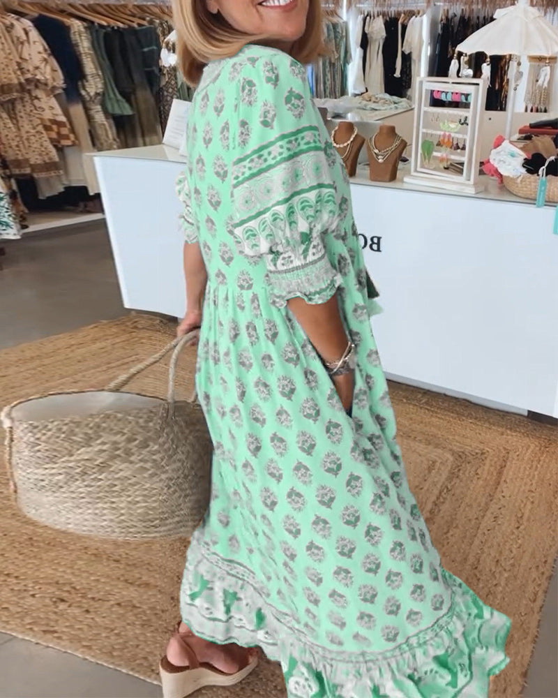 Zandoria – Robe de Printemps Éclatante
