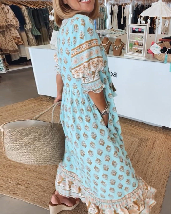 Zandoria – Robe de Printemps Éclatante