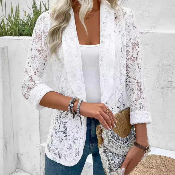 MILA™ | Blazer en Dentelle
