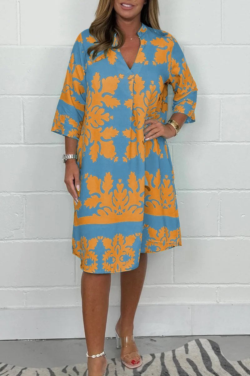 Robe de Printemps Éclatante Celeste™