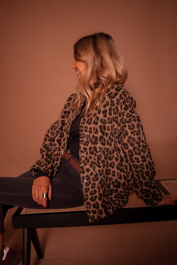Luna™ | Veste Tendance Léopard