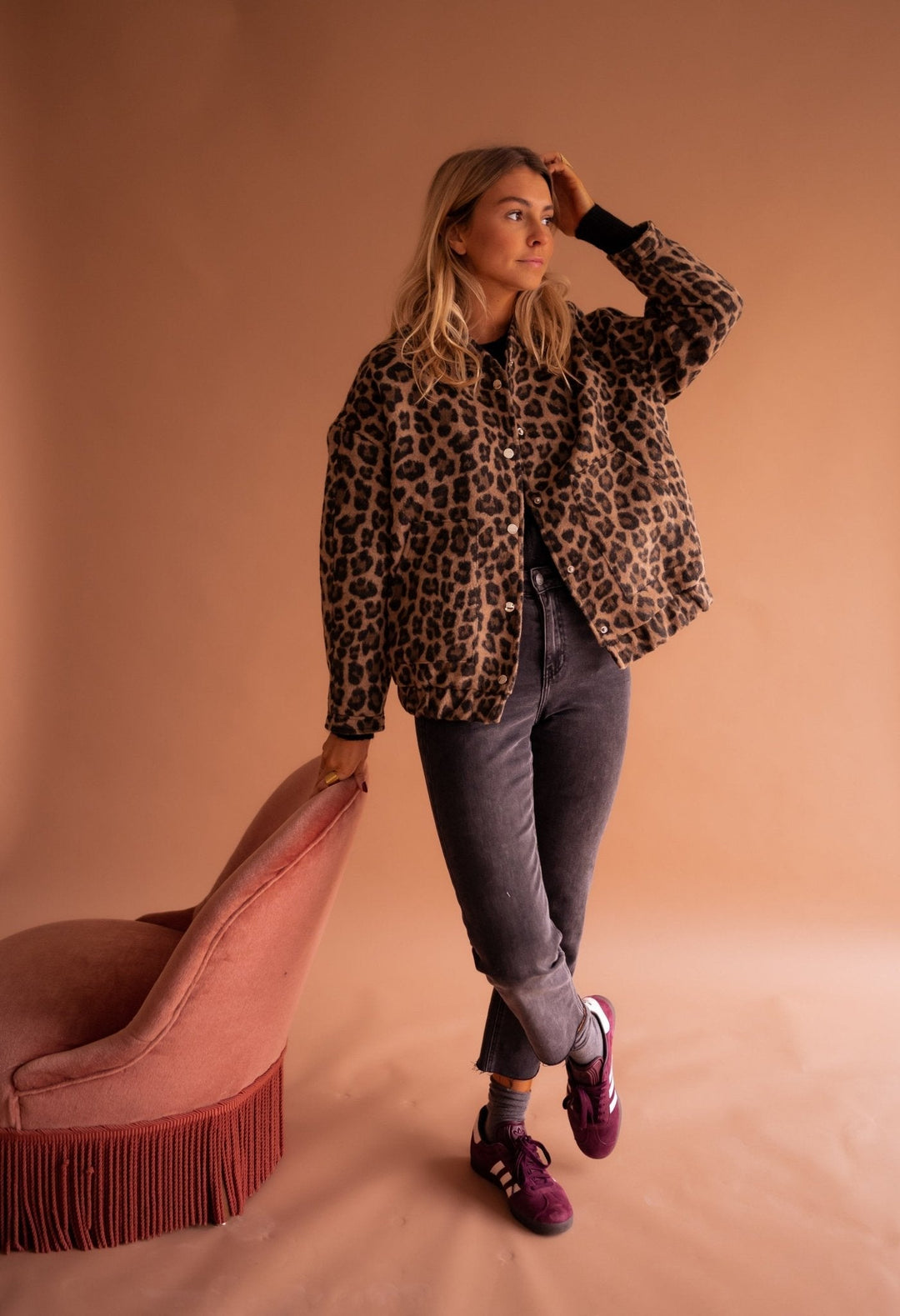 Luna™ | Veste Tendance Léopard