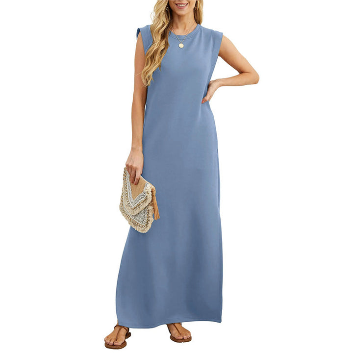 EMMA | Robe Longue Fluide Anti-Rides