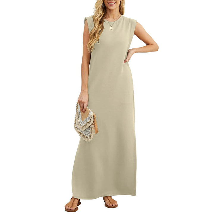 EMMA | Robe Longue Fluide Anti-Rides