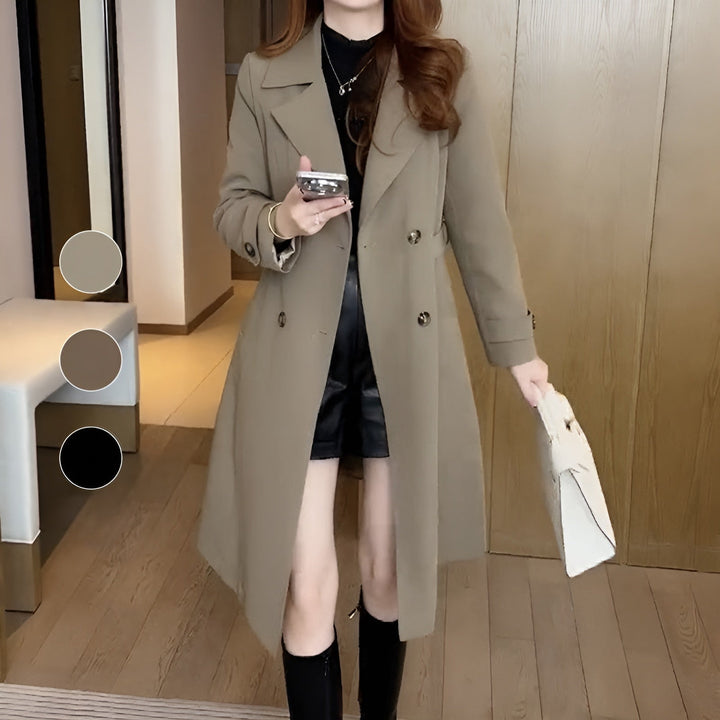 Bérengère™ | Trench-coat matelassé