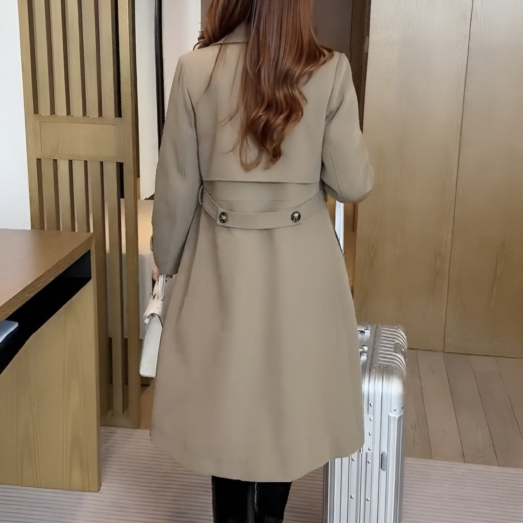 Bérengère™ | Trench-coat matelassé